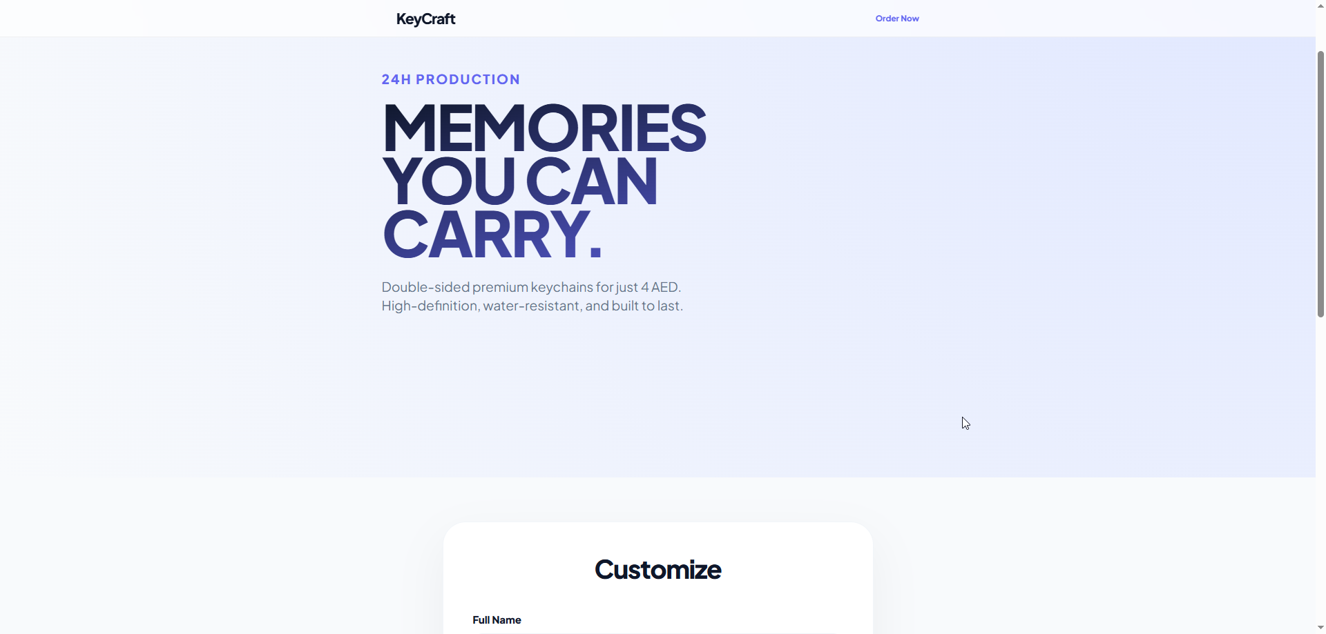 KeyCraft E-commerce