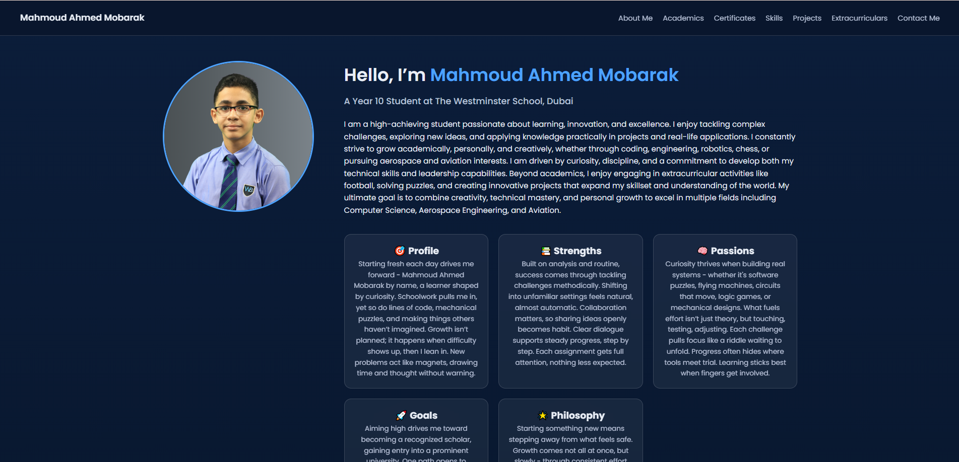 Mahmoud Mobarak Portfolio